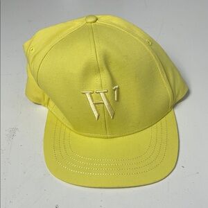 Houston White Camdentontown Yellow One Size Fits Most Ball Cap Hat NWT